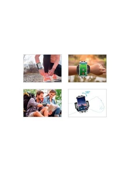 Mobilis ARM BAND 4-6IN . funda para teléfono móvil 15,2 cm (6") Brazalete caso Negro