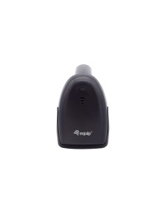 Equip 351020 lector de código de barras Lector de códigos de barras portátil 1D LED Negro 2