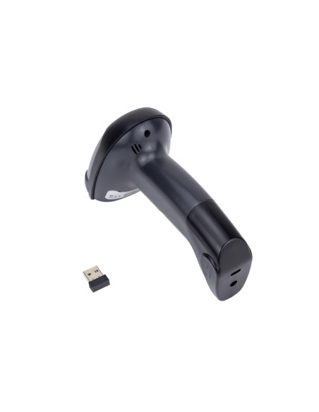 Equip 351023 lector de código de barras Lector de códigos de barras portátil 1D LED Negro