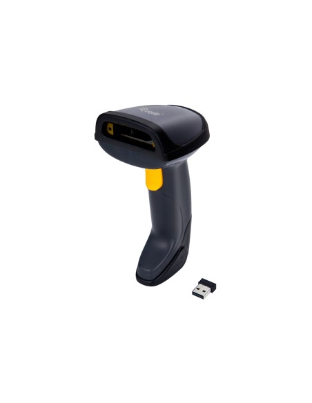 Equip 351023 lector de código de barras Lector de códigos de barras portátil 1D LED Negro