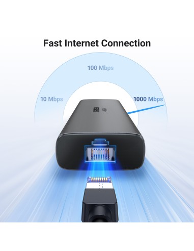 Ugreen REVODOK 6-IN-1 4K@60HZ HDMI ETH DOCK Acoplamiento Base Gris