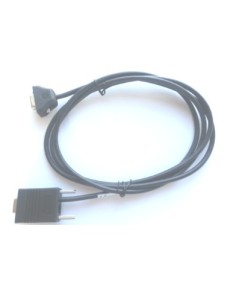 Motorola CBL-58918-02 cable de serie Negro 0,7 m RS232 DB9