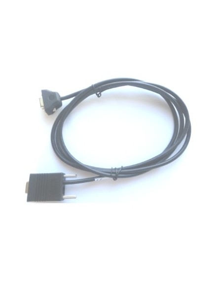 Motorola CBL-58918-02 cable de serie Negro 0,7 m RS232 DB9
