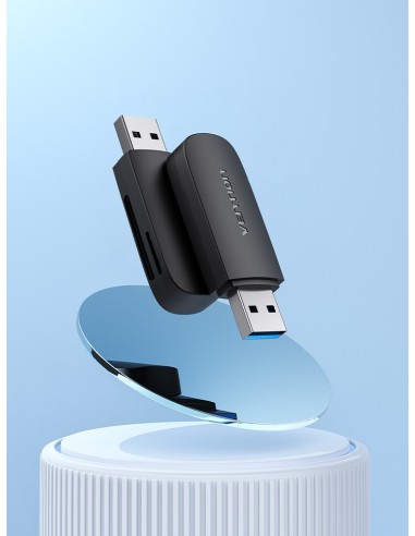 Vention Lector de Tarjetas Externo CLGB0  USB 3.0
