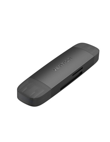 Vention Lector de Tarjetas Externo CLKB0  USB 3.0 y USB Tipo-C