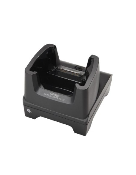 Zebra CR90-1S0T-TC7-G-01 cargador de dispositivo móvil Ordenador portátil Negro Corriente alterna Interior
