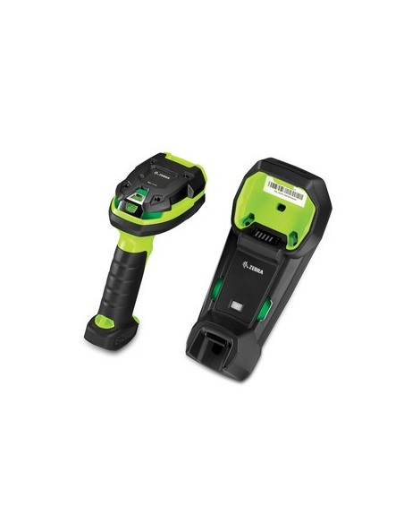 Zebra DS3678-XR3U42A2SVW lector de código de barras Lector de códigos de barras portátil 1D 2D Óptico Verde, Negro