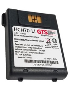 GTS HCN70-LI pieza de repuesto para ordenador de bolsillo tipo PDA Batería