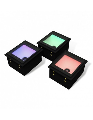 Newland FM3080 Hind Lector de códigos de barras fijo 1D 2D CMOS Negro