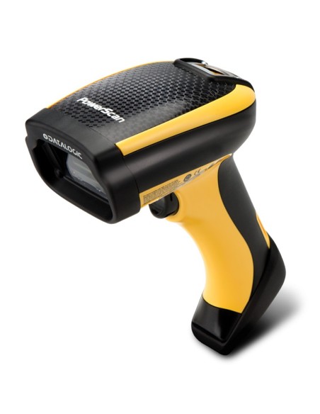 Datalogic POWERSCAN PD9100 Lector de códigos de barras portátil 1D LED Negro, Amarillo