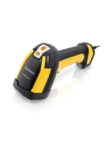 Datalogic PD9630-DCK1 lector de código de barras Lector de códigos de barras portátil 1D 2D Negro, Amarillo