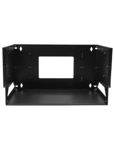 StarTech.com Rack de Servidores Abierto de 4U de Pared - de 2 Columnas - con Estante Integrado - de Profundidad Ajustable - 2