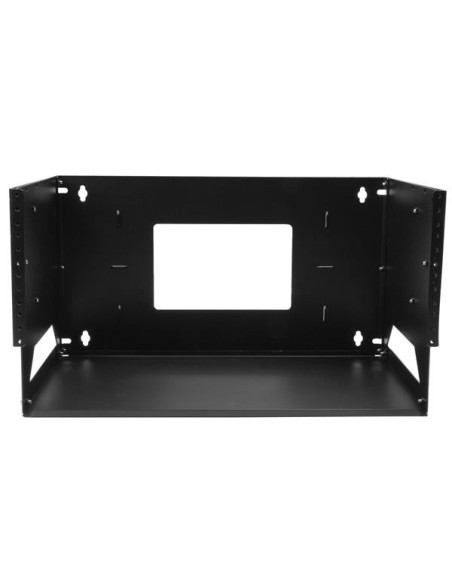 StarTech.com Rack de Servidores Abierto de 4U de Pared - de 2 Columnas - con Estante Integrado - de Profundidad Ajustable -