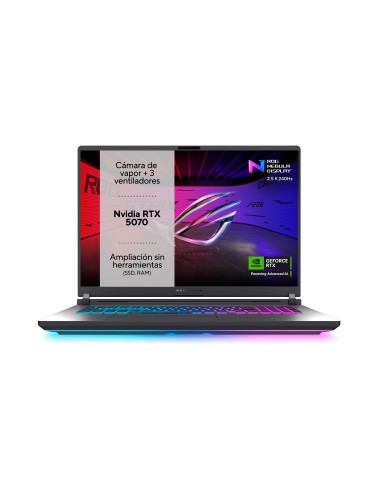 ASUS ROG Strix G18 G815LP-S9004 - Ordenador Portátil Gaming de 18" WQXGA 240Hz (Intel Core Ultra 9 275HX, 32GB RAM, 1TB SSD,
