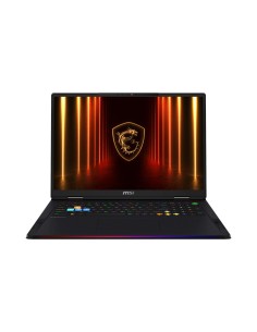 MSI Raider 18 HX AI A2XWJG-459ES Intel Core Ultra 9 285HX Portátil 45,7 cm (18") UHD+ 64 GB DDR5-SDRAM 2 TB SSD NVIDIA GeForce