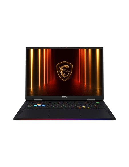MSI Raider 18 HX AI A2XWJG-459ES Intel Core Ultra 9 285HX Portátil 45,7 cm (18") UHD+ 64 GB DDR5-SDRAM 2 TB SSD NVIDIA GeForce