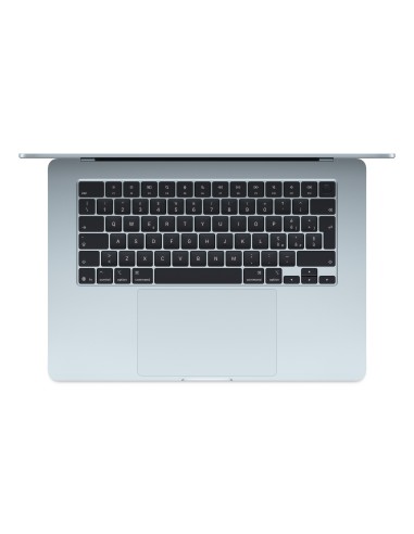 Apple MacBook Air Apple M M4 Portátil 38,9 cm (15.3") 16 GB 256 GB SSD Wi-Fi 6E (802.11ax) macOS Sequoia Azul
