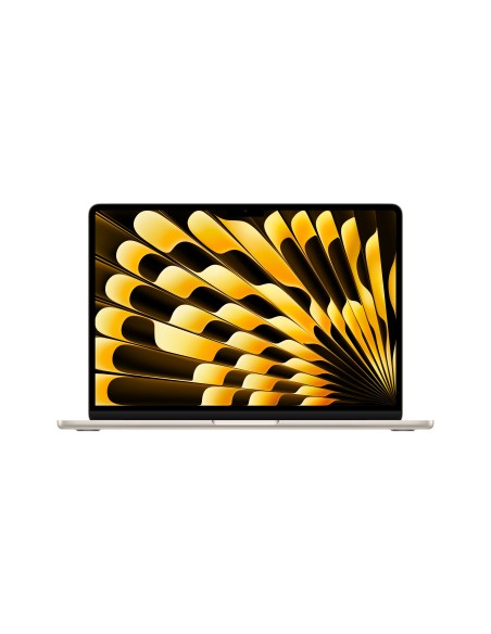 Apple MacBook Air Apple M M3 Portátil 34,5 cm (13.6") 24 GB 512 GB SSD Wi-Fi 6E (802.11ax) macOS Sequoia Beige