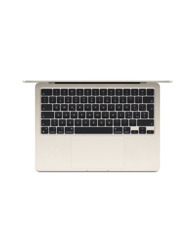 Apple MacBook Air Apple M M3 Portátil 34,5 cm (13.6") 24 GB 512 GB SSD Wi-Fi 6E (802.11ax) macOS Sequoia Beige