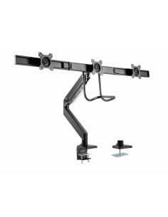 Gembird MA-DA3-03 soporte para monitor 68,6 cm (27") Escritorio Negro 2