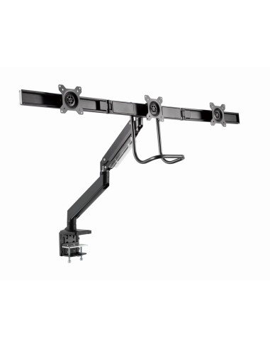 Gembird MA-DA3-03 soporte para monitor 68,6 cm (27") Escritorio Negro