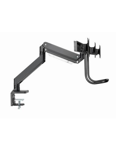 Gembird MA-DA3-03 soporte para monitor 68,6 cm (27") Escritorio Negro