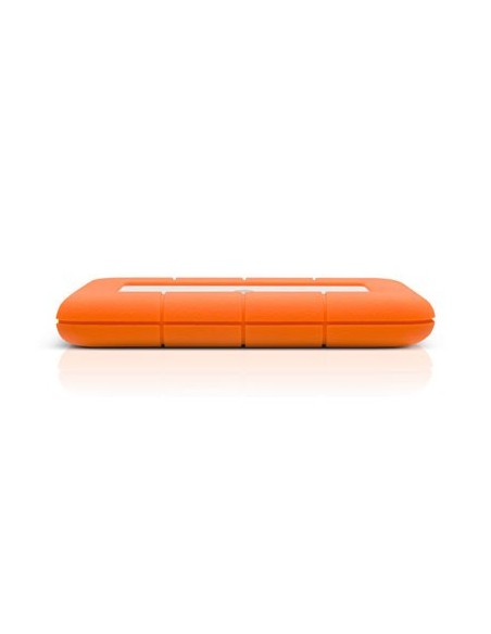 LaCie Rugged Mini disco duro externo 1 TB 5400 RPM 2.5" Micro-USB B 3.2 Gen 1 (3.1 Gen 1) Naranja, Plata