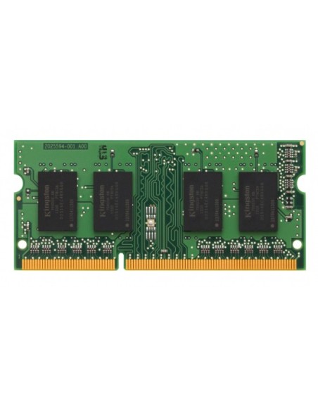 Kingston Technology ValueRAM módulo de memoria 4 GB 1 x 4 GB DDR3L 1600 MT s 204-pin SO-DIMM