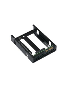 QNAP QDA-A2AR caja para disco duro externo Carcasa de disco duro SSD Negro 2.5" 2