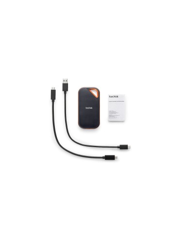 SanDisk Extreme PRO Portable 2 TB USB Tipo C 3.2 Gen 2 (3.1 Gen 2) Negro