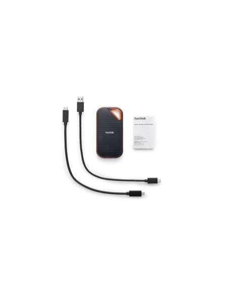 SanDisk Extreme PRO Portable 2 TB USB Tipo C 3.2 Gen 2 (3.1 Gen 2) Negro