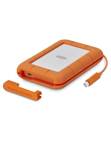 LaCie Rugged USB-C disco duro externo 5 TB USB Tipo C 3.2 Gen 1 (3.1 Gen 1) Gris, Amarillo