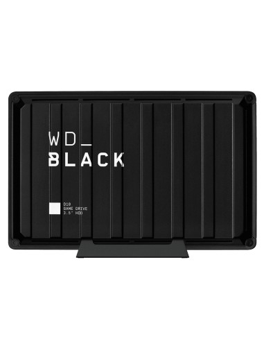 Western Digital D10 disco duro externo 8 TB 7200 RPM 3.2 Gen 2 (3.1 Gen 2) Negro, Blanco