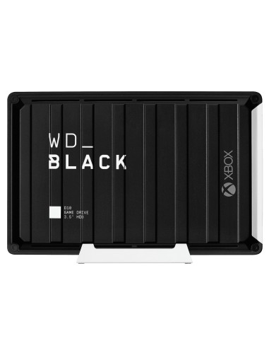 Western Digital D10 disco duro externo 12 TB 7200 RPM 3.2 Gen 2 (3.1 Gen 2) Negro