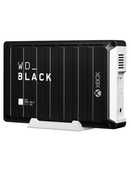 Western Digital D10 disco duro externo 12 TB 7200 RPM 3.2 Gen 2 (3.1 Gen 2) Negro