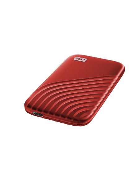 Western Digital My Passport 1 TB USB Tipo C 3.2 Gen 2 (3.1 Gen 2) Rojo