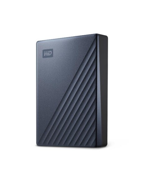 Western Digital WDBFTM0040BBL-WESN disco duro externo 4 TB USB Tipo C 3.2 Gen 1 (3.1 Gen 1) Negro, Azul