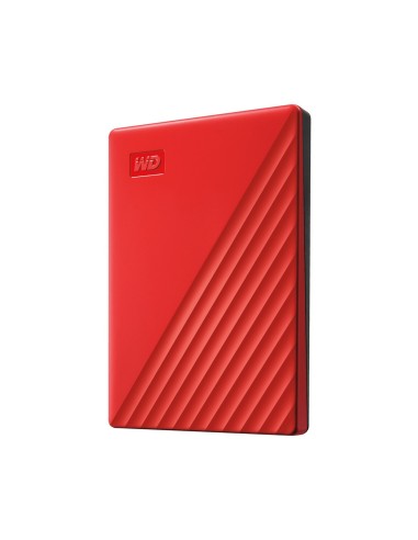 Western Digital My Passport disco duro externo 4 TB 3.2 Gen 1 (3.1 Gen 1) Rojo