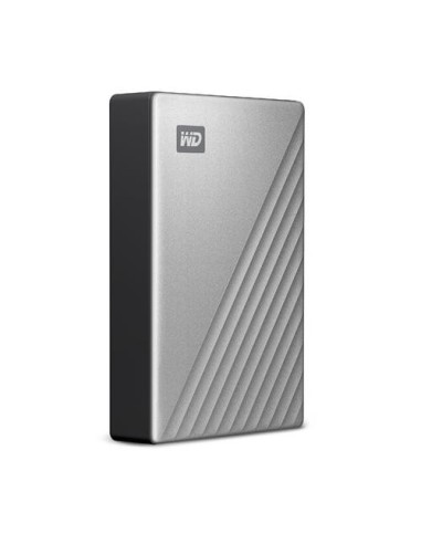 Western Digital WDBPMV0040BSL-WESN disco duro externo 4 TB USB Tipo C 3.2 Gen 1 (3.1 Gen 1) Plata