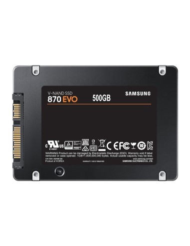 Samsung 870 EVO 500 GB 2.5" Serial ATA III V-NAND