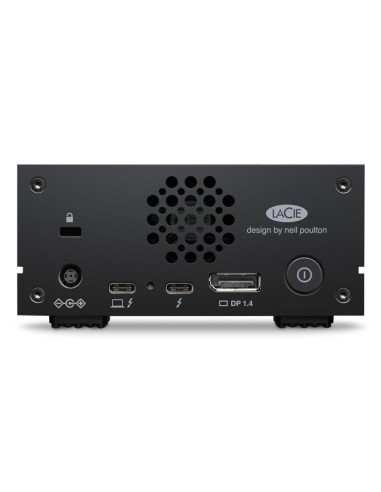 LaCie 1big Dock disco duro externo 18 TB 7200 RPM USB Type-A   USB Type-C Negro