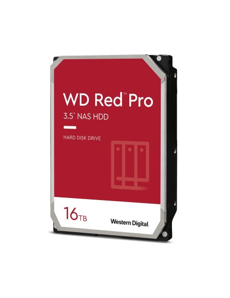 Western Digital Red Pro disco duro interno 16 TB 7200 RPM 512 MB 3.5" SATA