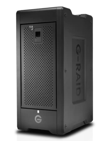SanDisk G-RAID SHUTTLE 8 unidad de disco multiple 96 TB Escritorio Negro