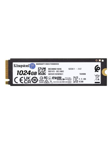 Kingston Technology 1024G KC3000 M.2 2280 NVMe SSD