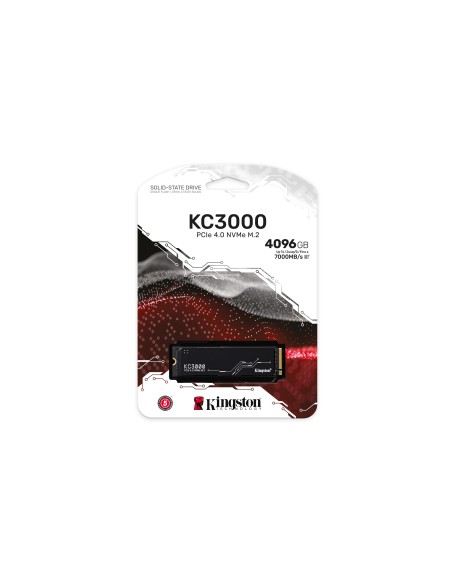 Kingston Technology 4096G KC3000 M.2 2280 NVMe SSD
