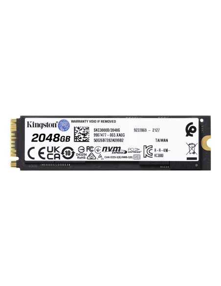 Kingston Technology 2048G KC3000 M.2 2280 NVMe SSD