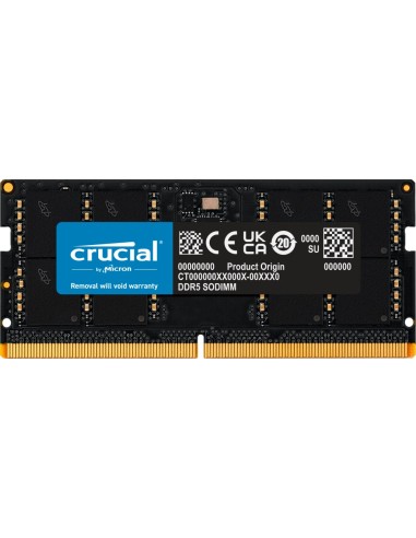 Crucial CT32G48C40S5 módulo de memoria 32 GB 1 x 32 GB DDR5 262-pin SO-DIMM