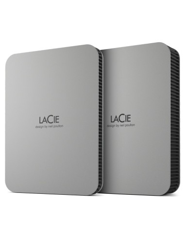 LaCie Mobile Drive (2022) disco duro externo 1 TB 2.5" USB Tipo C 3.2 Gen 1 (3.1 Gen 1) Plata