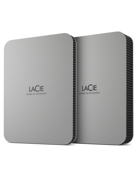 LaCie Mobile Drive (2022) disco duro externo 5 TB 2.5" USB Tipo C 3.2 Gen 1 (3.1 Gen 1) Plata