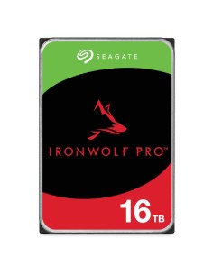 Seagate IronWolf Pro ST16000NT001 disco duro interno 16 TB 7200 RPM 256 MB 3.5" Serial ATA III